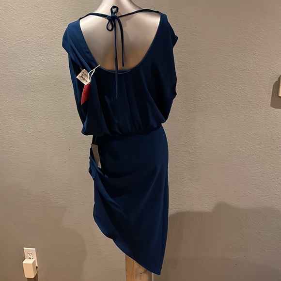 Amanda Uprichard Fabianna Asymmetric Dress NWT - Picture 5 of 12